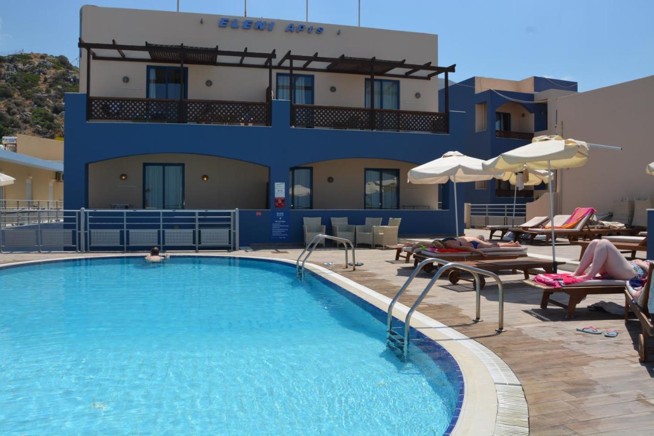 Eleni Beach Apartment Сталида Экстерьер фото
