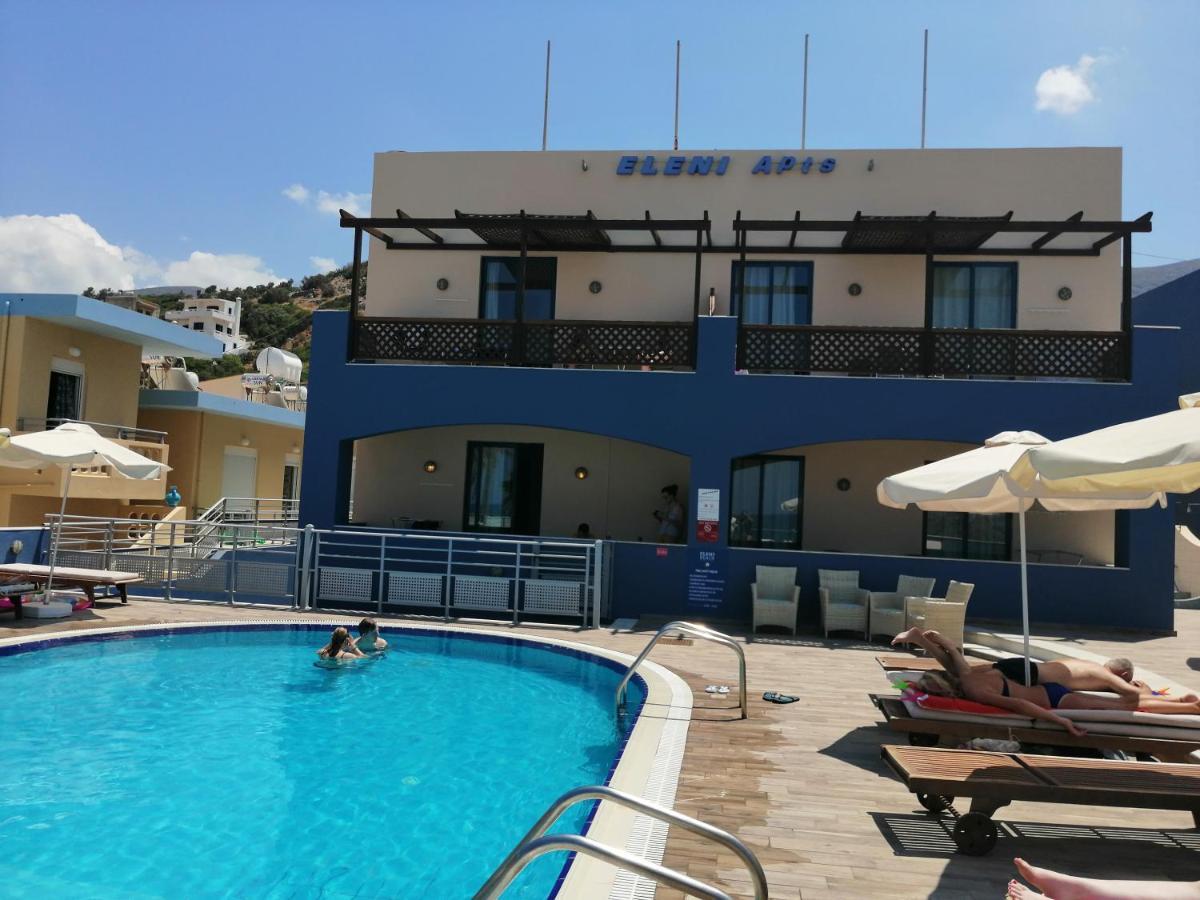 Eleni Beach Apartment Сталида Экстерьер фото
